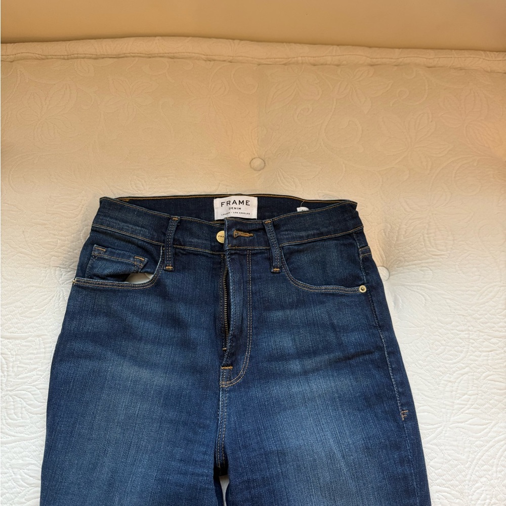 Frame Denim Ali High-Rise Cigarette